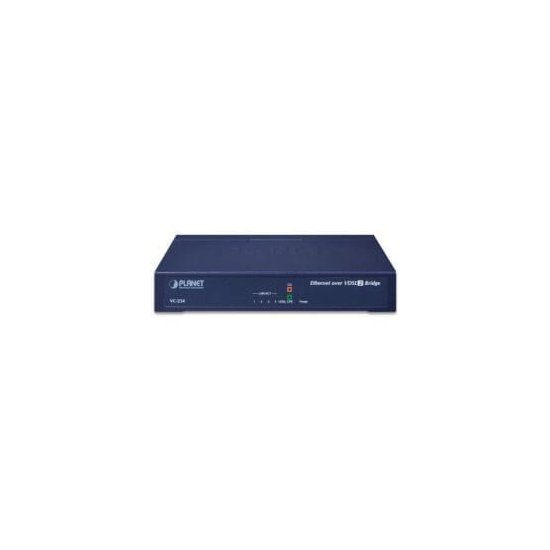 Planet- Convert. 4 ports ethernet VDSL 2 30a Master /Slave