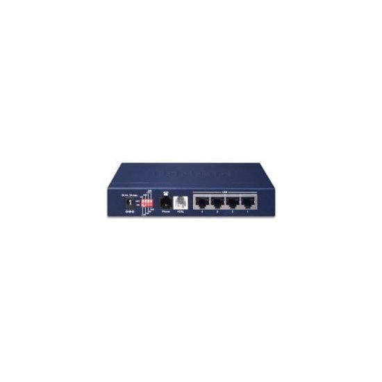 Planet- Convert. 4 ports ethernet VDSL 2 30a Master /Slave