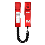 Fanvil Téléphone d'urgence SIP mural H2U rouge 4 boutons