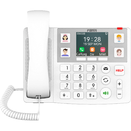 Fanvil Téléphone SIP X305 PoE avec grosses touches