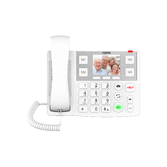Fanvil Téléphone SIP X305 PoE avec grosses touches
