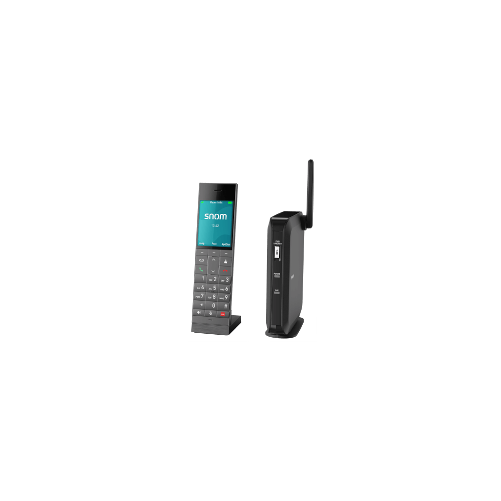 Snom- Téléphone SIP Hospitality DECT Base + Téléphone