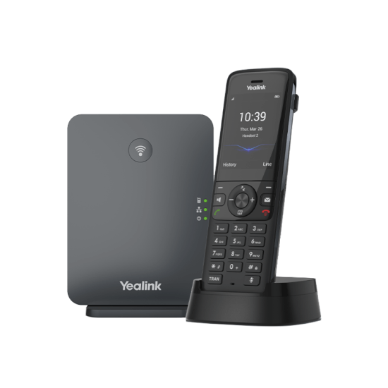 Yealink- Base DECT W70 + téléphone DECT W74H