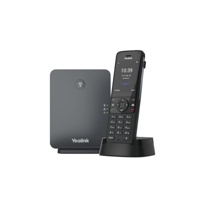 Yealink- Base DECT W70 + téléphone DECT W74H