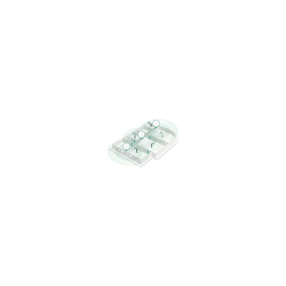 Yealink- Base esclave DECT multicell W80B (30 bases max)