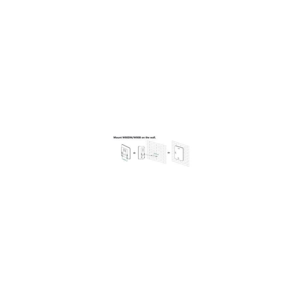Yealink- Base esclave DECT multicell W80B (30 bases max)