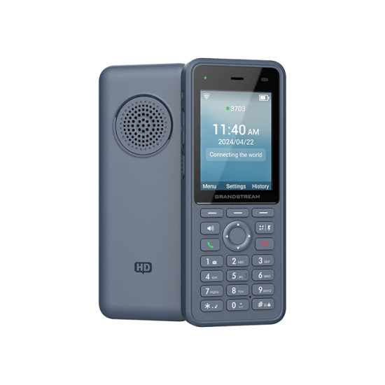 GrandStream- Téléphone SIP Wifi 6 IP67, PTI, Antibactérien
