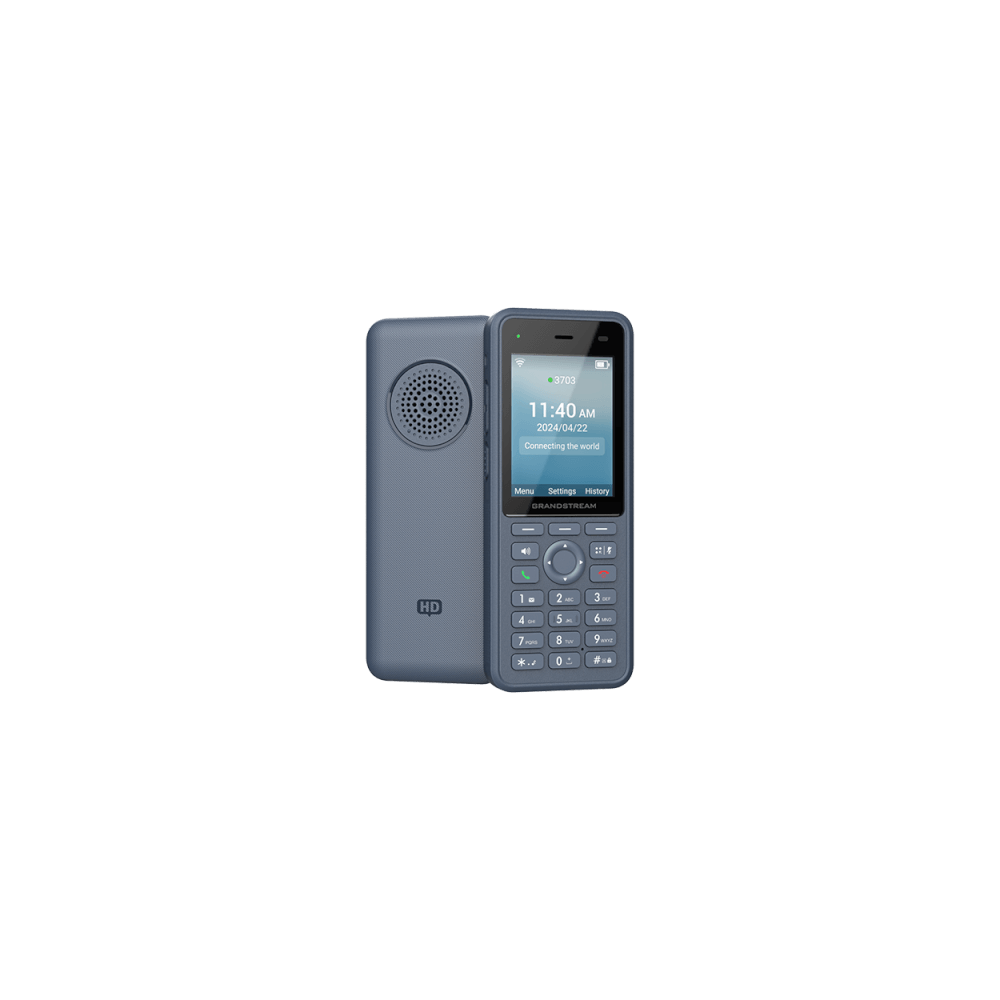 GrandStream- Téléphone SIP Wifi 6 IP67, PTI, Antibactérien