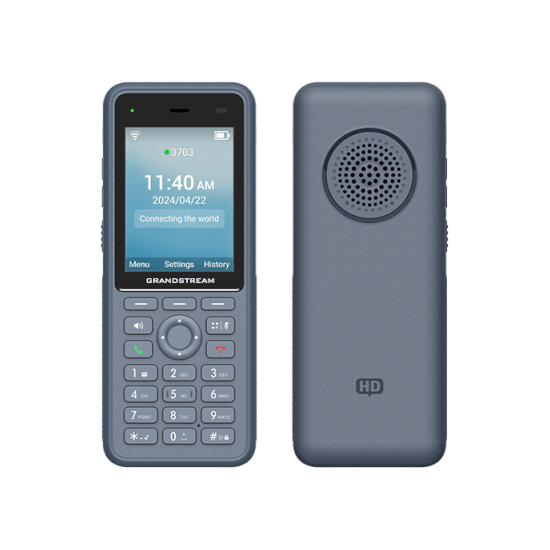 GrandStream- Téléphone SIP Wifi 6 IP67, PTI, Antibactérien