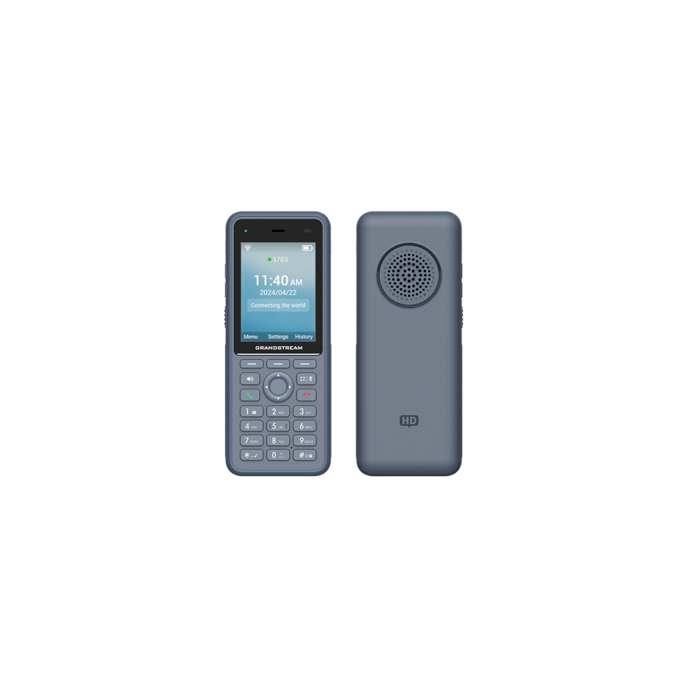 GrandStream- Téléphone SIP Wifi 6 IP67, PTI, Antibactérien
