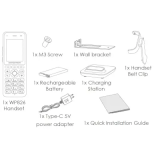 GrandStream- Téléphone SIP Wifi 6 WP826 Fonctions PTI