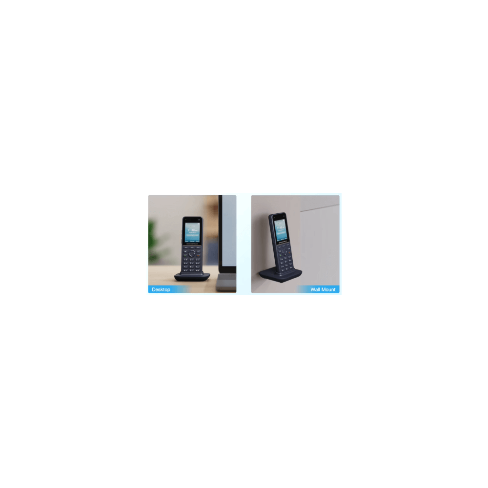 GrandStream- Téléphone SIP Wifi 6 WP816 bouton d'urgence