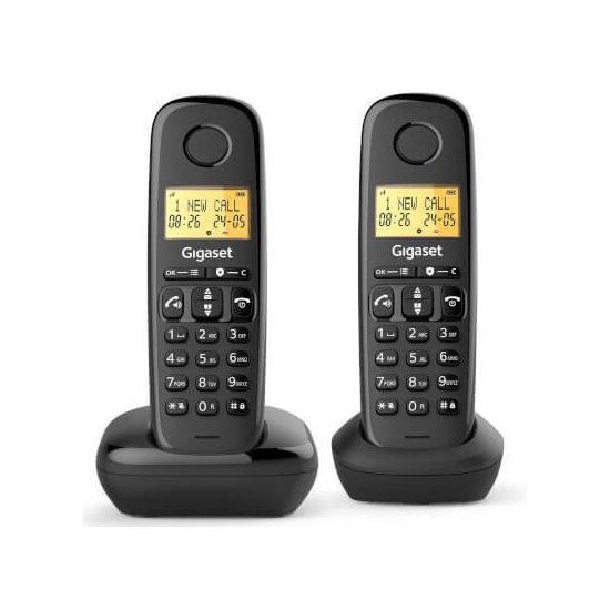 Gigaset- Téléphone DECT Gigaset Duo Basic 100