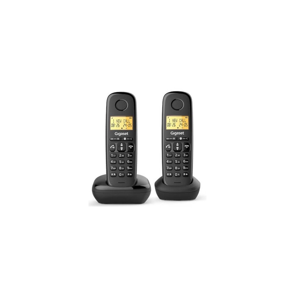 Gigaset- Téléphone DECT Gigaset Duo Basic 100