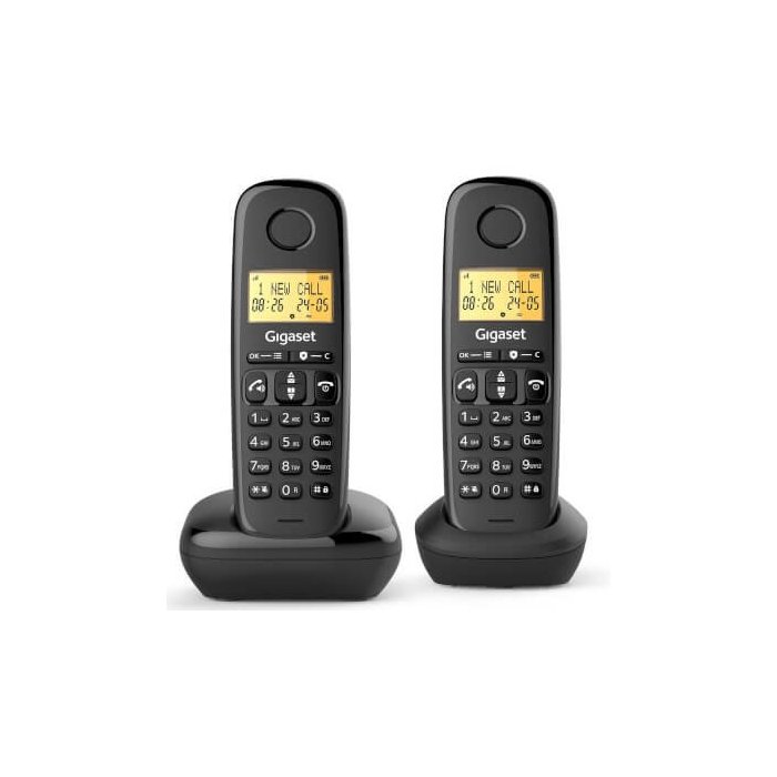 Gigaset- Téléphone DECT Gigaset Duo Basic 100