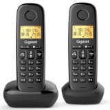 Gigaset- Téléphone DECT Gigaset Duo Basic 100