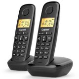 Gigaset- Téléphone DECT Gigaset Duo Basic 100