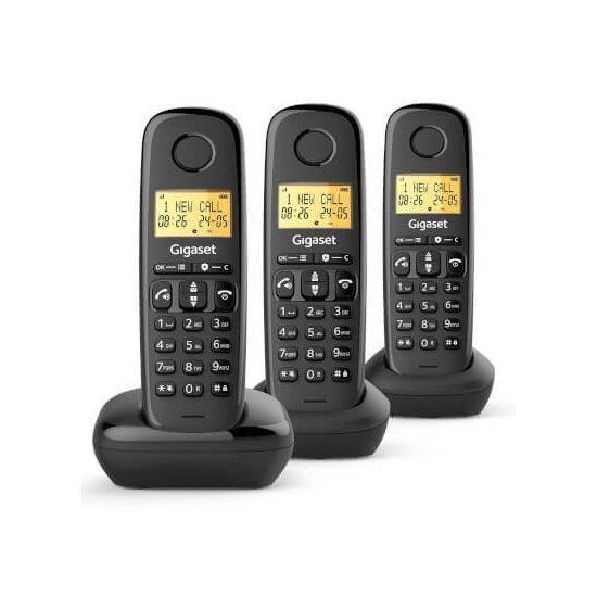 Gigaset- Téléphone DECT Gigaset Trio Basic 100