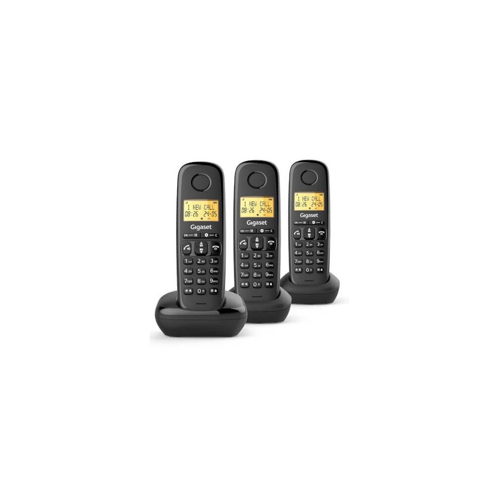 Gigaset- Téléphone DECT Gigaset Trio Basic 100