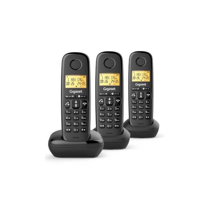 Gigaset- Téléphone DECT Gigaset Trio Basic 100