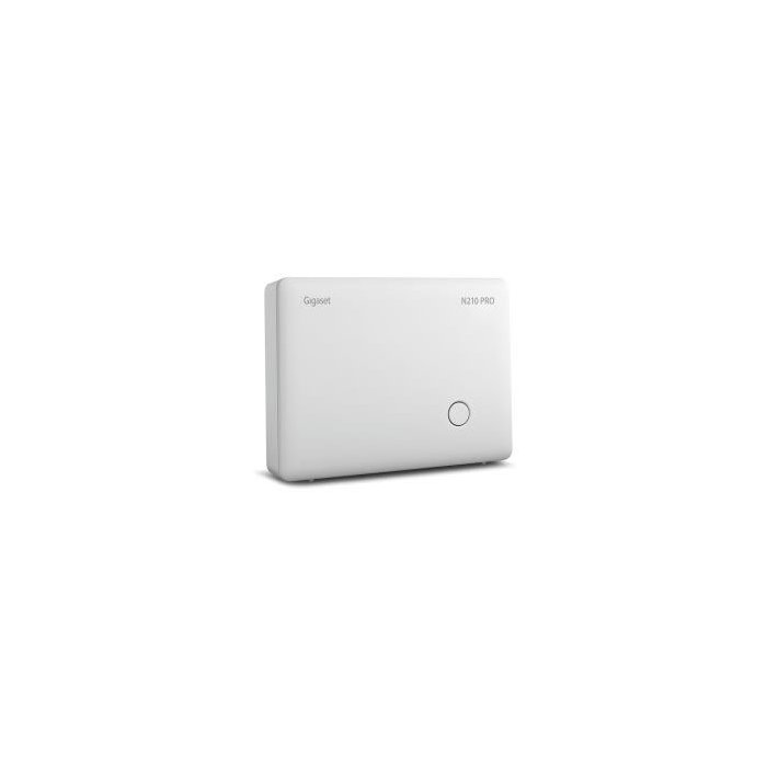 Gigaset- Borne DECT analog. pro N210 2 appels sim. 6 postes
