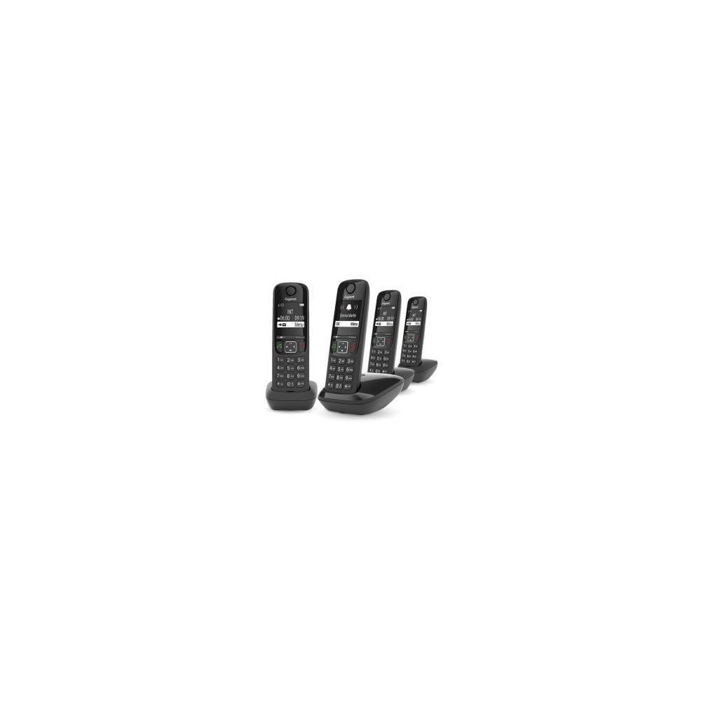 Gigaset- Téléphone DECT Gigaset AS690 (pack de 4)