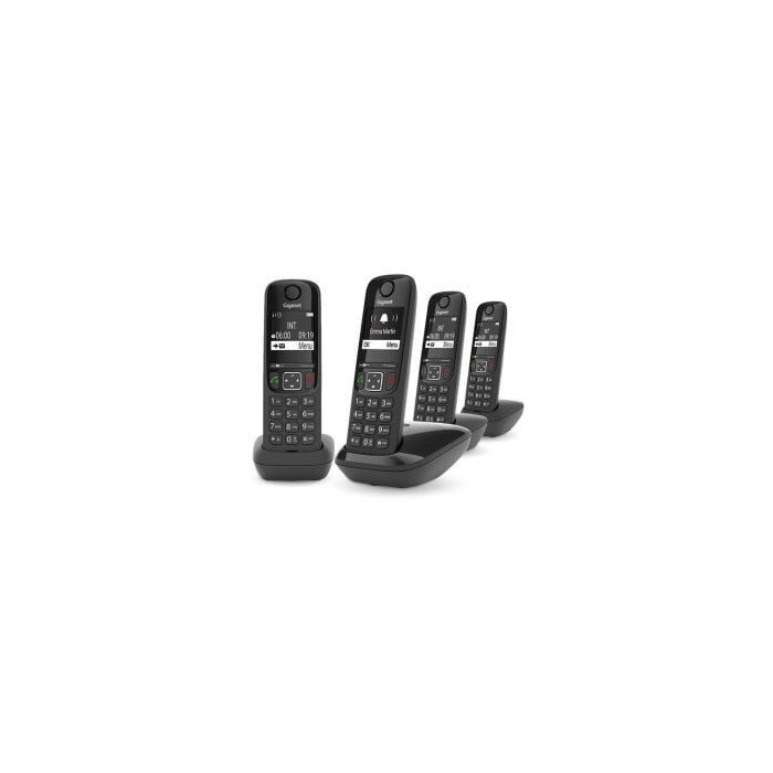 Gigaset- Téléphone DECT Gigaset AS690 (pack de 4)