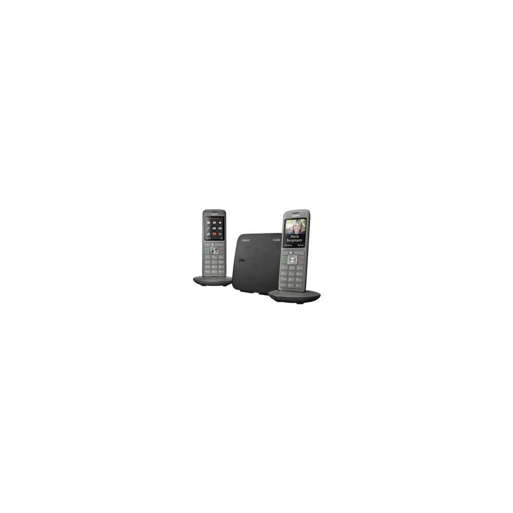 Gigaset- Téléphone DECT Duo Gigaset CL660