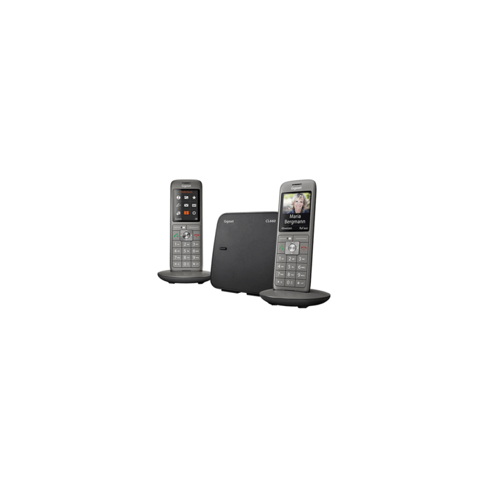 Gigaset- Téléphone DECT Duo Gigaset CL660