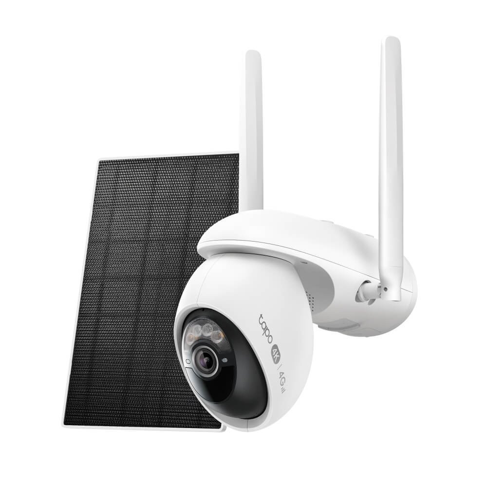 tp-link Kit de caméra de sécurité Pan/Tilt WiFi/4G solaire