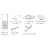 GrandStream- Téléphone DECT DP725 écran couleur