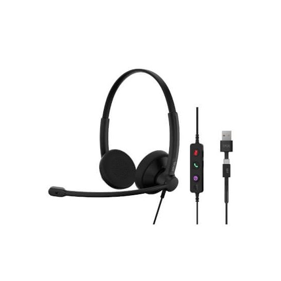 Epos- Casque binaural USB A&C IMPACT 100 UC & Teams