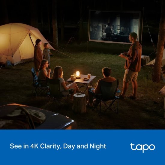 tp-link Kit de caméra de sécurité Pan/Tilt WiFi/4G solaire