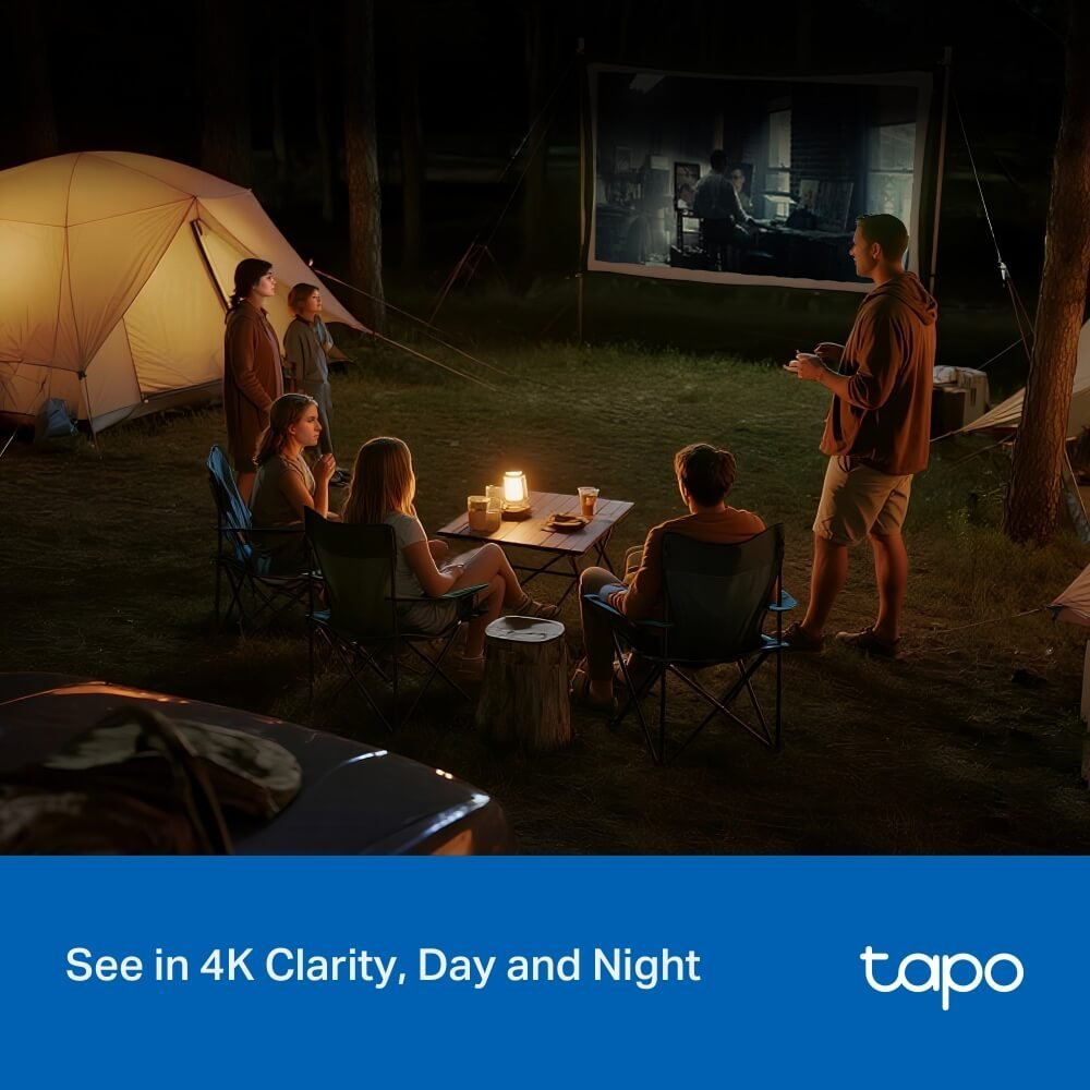 tp-link Kit de caméra de sécurité Pan/Tilt WiFi/4G solaire