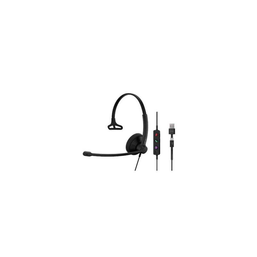 Epos- Casque monaural USB A&C IMPACT 100 UC & Teams
