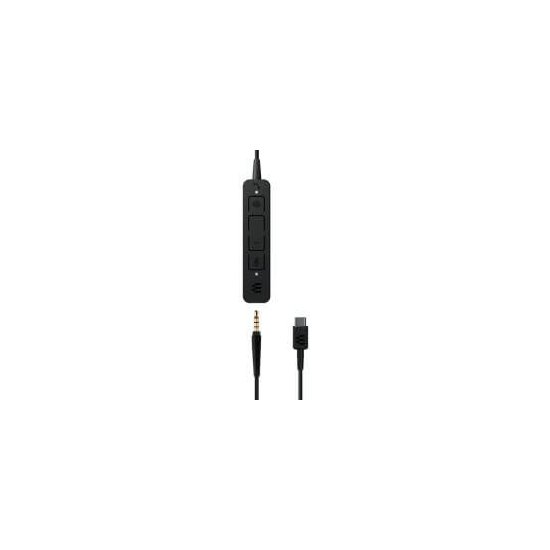 Epos- Casque binaural Adapt 165 USB-C/jack ctr UC &Teams