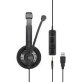 Epos- Casque filaire binaural SC75 USB MS jack & USB