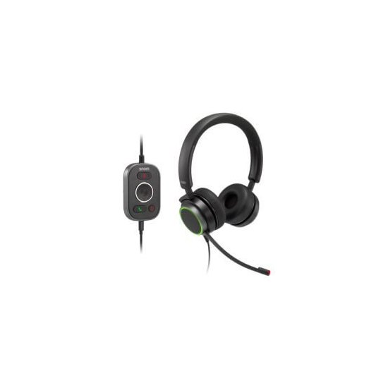Snom- Casque USB binaural A330D avec commande sur câble