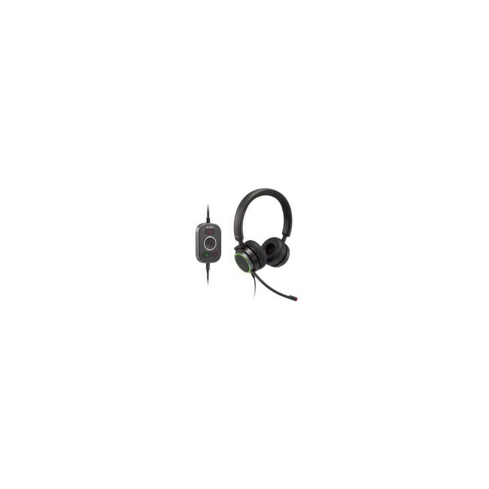 Snom- Casque USB binaural A330D avec commande sur câble