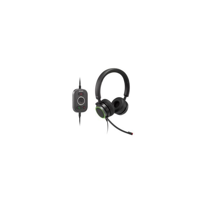 Snom- Casque USB binaural A330D avec commande sur câble