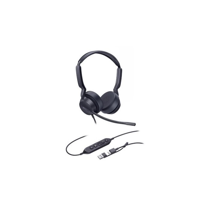Yealink- Casque USB A&C binaural UH42 UC&Teams NFR