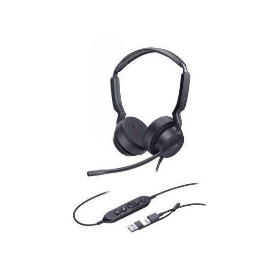 Yealink- Casque USB A&C binaural UH42 UC&Teams NFR