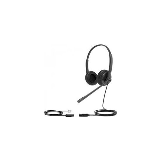 Yealink- Casque filaire binaural RJ9 YHS34