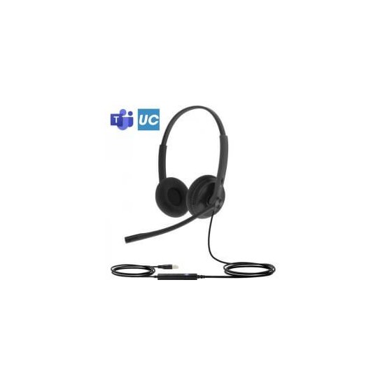 Yealink- Casque USB binaural UH34 Lite UC & Teams