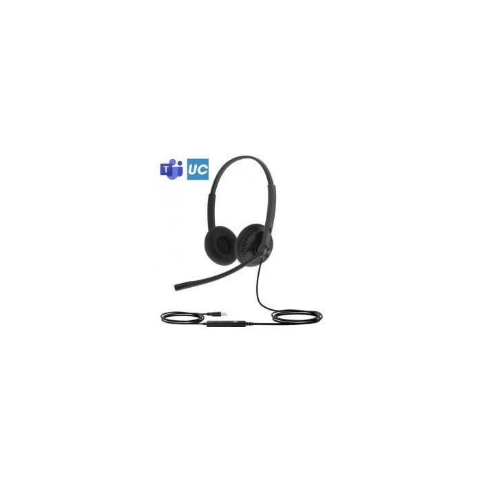 Yealink- Casque USB binaural UH34 Lite UC & Teams