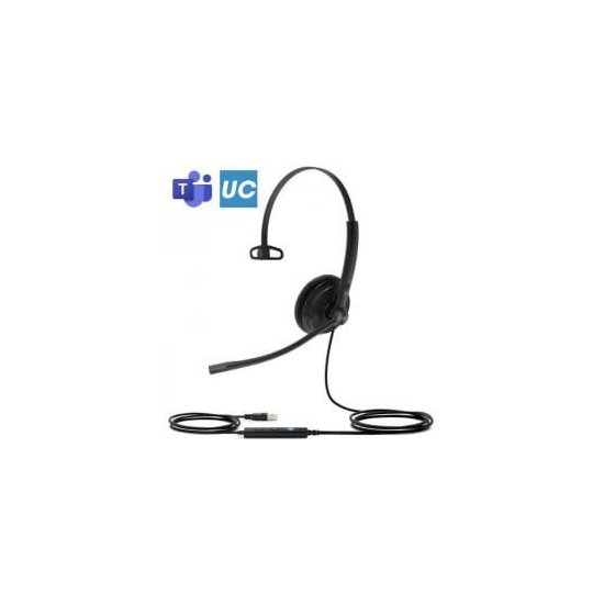 Yealink- Casque USB monaural UH34 Lite UC & Teams
