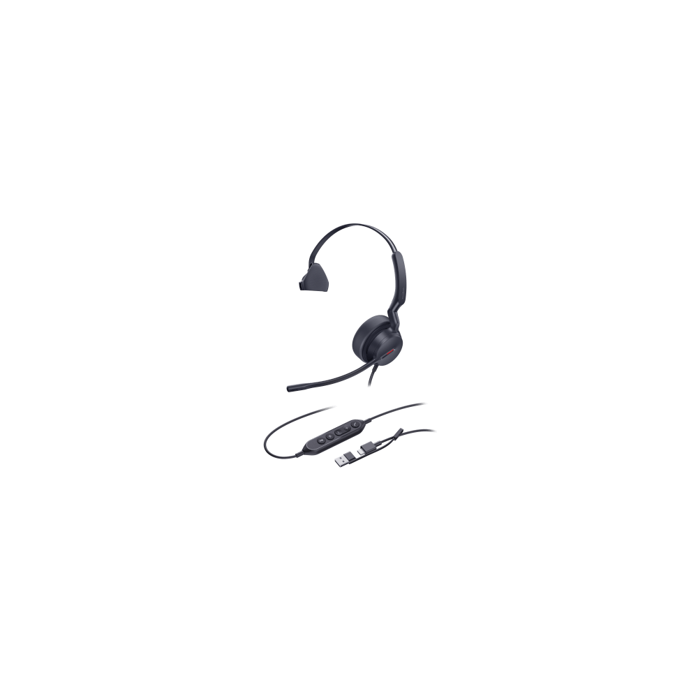 Yealink- Casque USB A&C monaural UH44 UC&Teams NFR