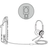 Yealink- Casque filaire monaural RJ9 YHS34