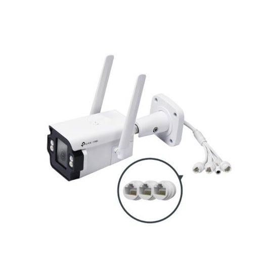 Tp-link Caméra VIGI bullet 4MP 4G Cat4 audio slot µSD 3LAN