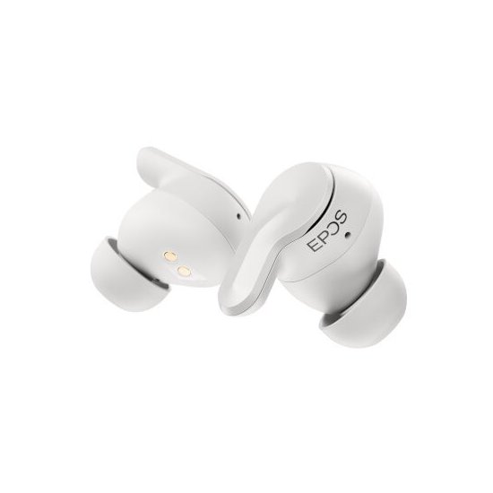 Epos- Oreillettes Bluetooth Adapt E1 Blanc Teams & Apple